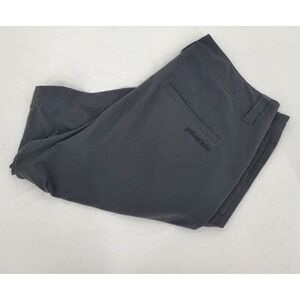 Patagonia Nylon Spandex Hiking Shorts Mid Rise Men's Size 32 Gray Inseam 10 Inch